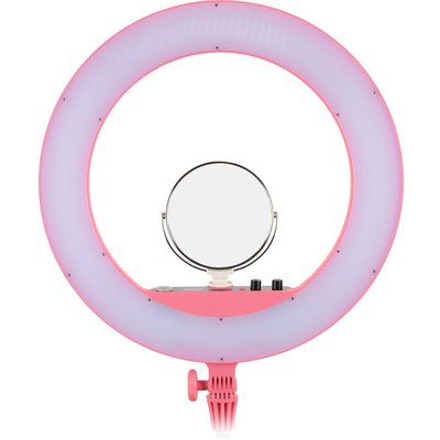 【控光後衛】Godox LR160P 19.4吋 粉紅色可調色溫環形LED燈(3300~8000K)