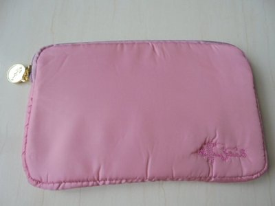 艾杜紗 甜心多功能太空包 粉紅色 化妝包 收納包