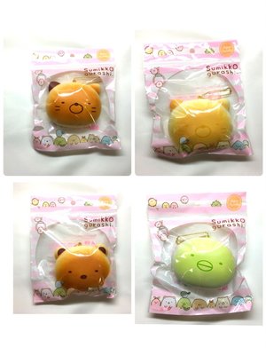 san-x sumikkurashi 角落生物 軟軟吊飾 貓咪 烤焦白熊  企鵝 SQUISHY 軟軟 日本進口 正版