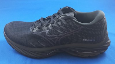 奇摩降價 美津濃 MIZUNO 女慢跑鞋(全黑色) WAVE RIDER 26 型號 J1GD220323 [15]