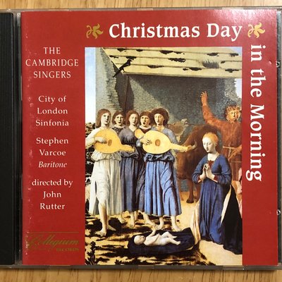 愛樂熊貓聖誕樂1993英首版(無IFPI片況佳)CHRISTMAS DAY IN 劍橋學院合唱團JOHN RUTTER