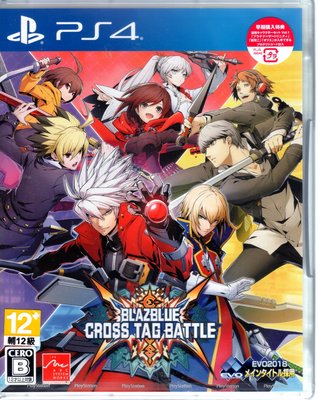 PS4遊戲 蒼翼默示錄 Cross Tag Battle BLAZBLUE 日文日板附CD【板橋魔力】
