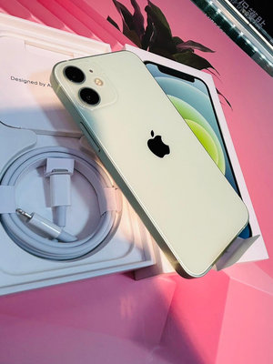 ️展示二手機️🍎 iPhone 12mini 64G/128G綠色 🍎💟螢幕5.4吋小巧可愛💟