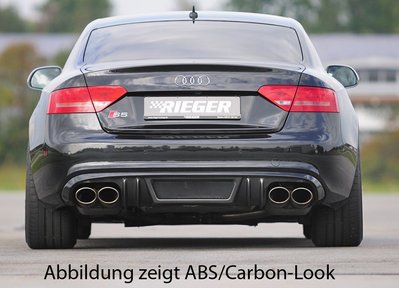 【瓦仕實業】德國 RIEGER - TUNING Audi A5 (B8/B81 Sportback) 後下巴 現貨供應