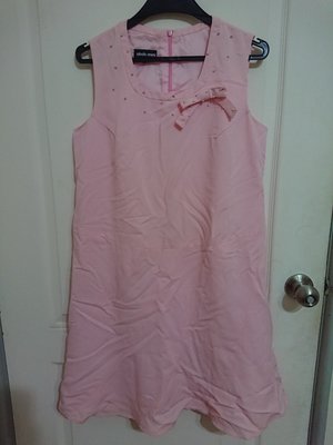 百貨專櫃ohoh mini粉色洋裝