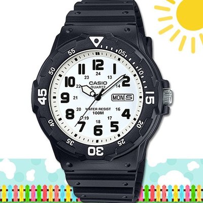 CASIO 時計屋 卡西歐手錶 MRW-200H-7B 男錶 指針錶  潛水造型男錶 防水100米