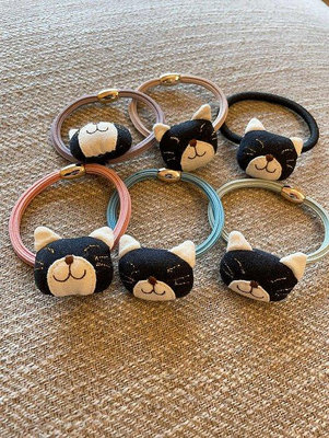 日本卡拉貓～手工髮圈系列 暢貨價89