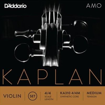 Kaplan VIVO AMO 美國 D'Addario 系列 【鴻韻樂器】小提琴套弦組