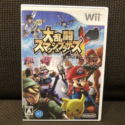 Wii 任天堂大亂鬥 X 任天堂明星大亂鬥 X 大亂鬥 X 遊戲 正版 日版 87 V048