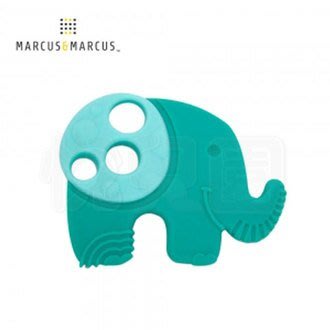 Marcus & Marcus 動物樂園感官啟發固齒玩具-大象(綠)【悅兒園婦幼生活館】