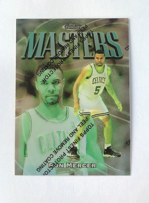 [NBA]1997-98 Topps Finest Masters Ron Mercer 球員卡