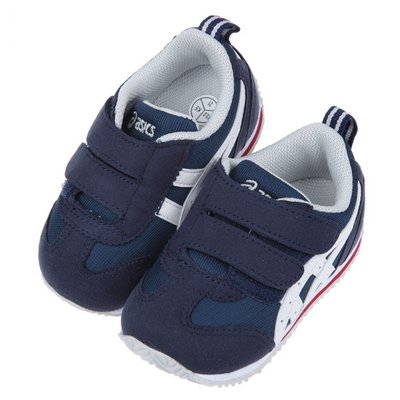 童鞋(13~15.5公分)asics亞瑟士IDAHO_JP版藍色寶寶機能學步鞋J1P001B