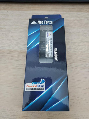 Neo Forza 凌航 NB-DDR4 3200/32G 筆記型RAM 筆記型記憶體(原生)，免運