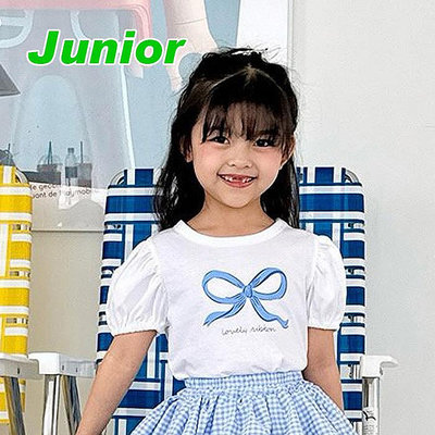 JS~JM ♥上衣(BLUE) LAGO-2 24夏季 LGG240401-049『韓爸有衣正韓國童裝』~預購