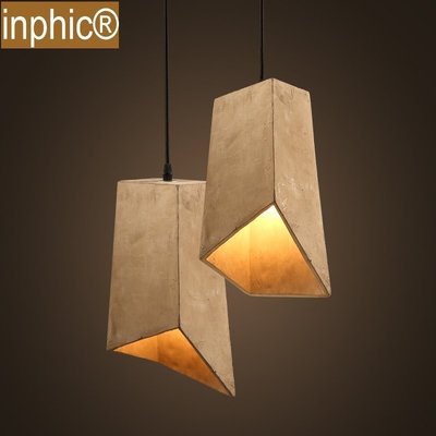 INPHIC-設計創意個性藝術燈具復古懷舊餐廳過道簡約水泥吊燈