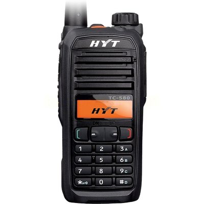 《光華車神無線電》HYT TC-580V VHF 5W 高頻專業無線電對講機 高級業務機 防水 防震 防塵 超耐用
