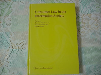 Consumer Law in the Information Society 書況為實品拍攝，如新【D2.38】