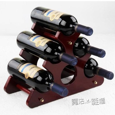 【熱賣精選】紅酒架擺件木質歐式葡萄酒架創意收納酒杯架家用紅酒櫃展示架酒具