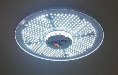 舞光Dancelight LED 6-8坪 50W星鑽壁切四段調光吸頂燈(暖白光色)，含PMMA星鑽燈罩