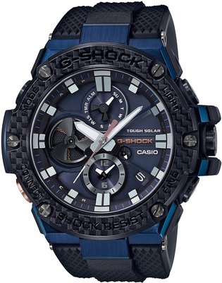 日本正版CASIO卡西歐G-Shock GST-B100XB-2AJF 男錶手錶碳纖維核心防護構造太陽能充電 日本代購