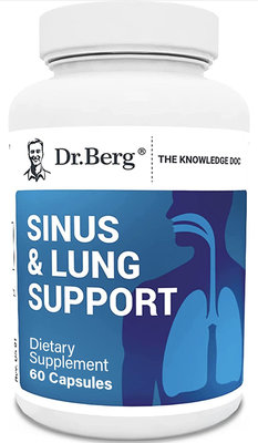 柏格博士Dr.Berg Sinus&Lung Support 健康呼吸系統 呼吸道保健 鼻竇 肺功能 委任代購專區