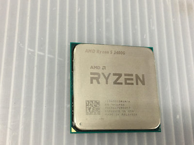 電腦雜貨店→ AMD Ryzen 5 3400G AM4處理器 二手良品 $2500