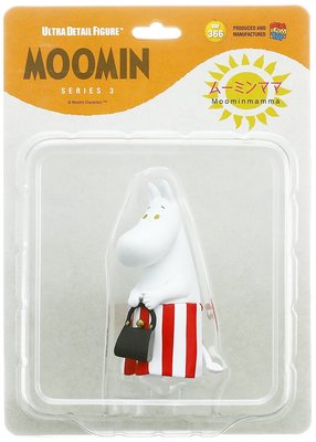 日本正版 UDF MOOMIN 系列3 慕敏 嚕嚕米 嚕嚕米媽媽 模型 公仔 日本代購