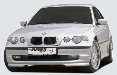 【樂駒】RIEGER BMW 3series E46 front spoiler lip compact 前下巴 下擾流