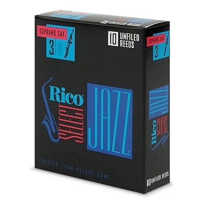 RICO select jazz SOPRANO 高音 薩克斯風 竹片 Filed 2號 Hard - 【黃石樂器】