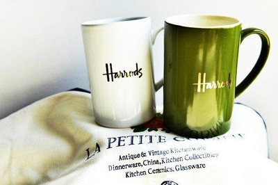 茶藝師 英國哈羅斯出口harrods陶瓷杯馬克杯茶壺茶杯咖啡杯創意杯骨瓷杯