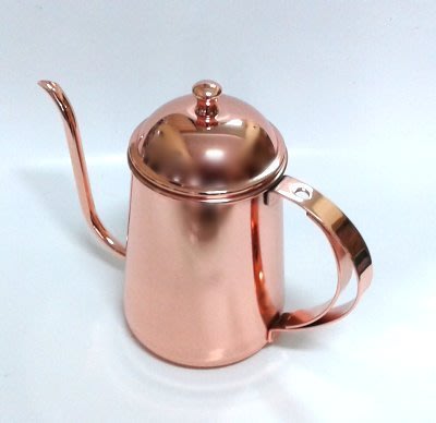 晴天咖啡☼ 玫瑰金不鏽鋼細口壺 400ml 電磁爐可用 咖啡手沖壺 Guifeng