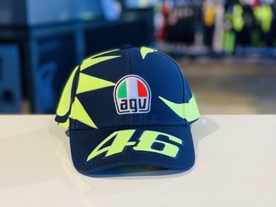 瀧澤部品 羅西 棒球帽 日月 AGV 贊助商 REPLICA HELMET CAP ROSSI VR46 布帽 鴨舌帽