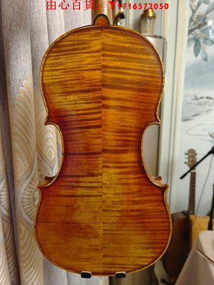 可開發票量大優惠歐料手工小提琴 仿瓜奈利1740海菲茨小提琴 ustring悠弦樂器出品