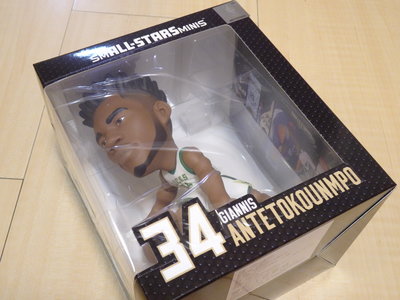 NBA smALL-STARS 6吋Q版大頭人型公仔字母哥 Giannis Antetokounmpo 21-22 公鹿