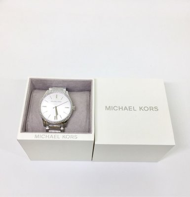 黛買黛購✈️ Michael Kors MK ?? 全新專櫃正品 質感 氣質 典雅 錶面一圈水鑽 女錶 手錶 腕錶