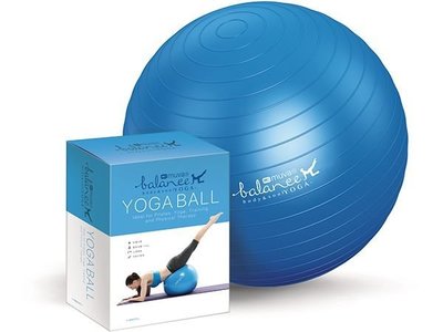 【上發】muva 瑜珈健身防爆抗力球 沉靜藍 65cm 瑜珈 瑜珈球 抗力球 防爆材質 止滑表面 全身性的體能運動