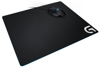 【鳥鵬電腦】Logitech 羅技 G640 大型布面遊戲滑鼠墊 隨身攜帶 羅技 G 系列感應器完美搭配 適度阻力