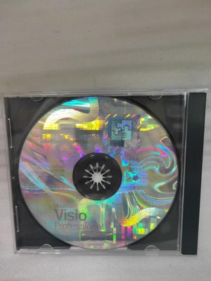 【電腦零件補給站】正版光碟 Microsoft Visio Professional 2002 中文版 大量授權版