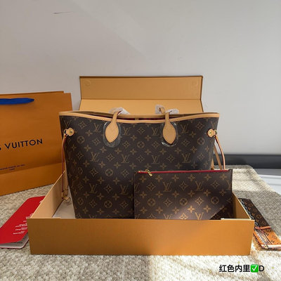 【二手包包】（）lv neverfull購物袋 LV 家的經典王牌，超大容量的設計作為媽咪包和OL通勤都是妥 NO115736