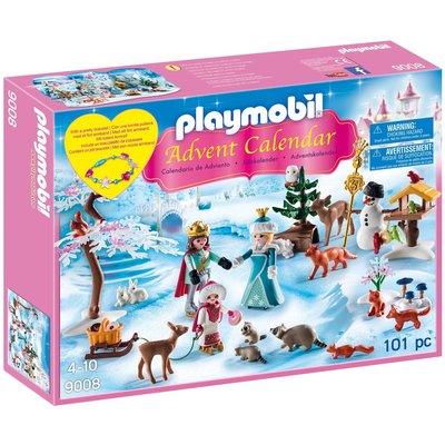 頂溪取😊現貨 Playmobil 9008 摩比人 冰雪公主 聖誕降臨曆 聖誕日曆 降臨曆 聖誕倒數 積木 玩具