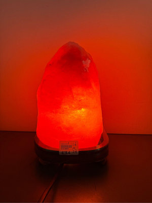 帝王紅鹽燈5.4kg 實拍實賣 深層老礦 能量強大