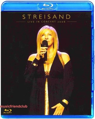 高清藍光碟 芭芭拉史翠珊 Barbra Streisand Live In Concert (藍光BD25G)