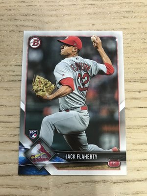 MLB Jack Flaherty bowman rc 紅雀隊 球員卡 棒球