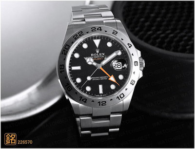 大銘腕錶 全新現貨 勞力士 ROLEX 探險家二號 226570 黑面 42MM RX094263