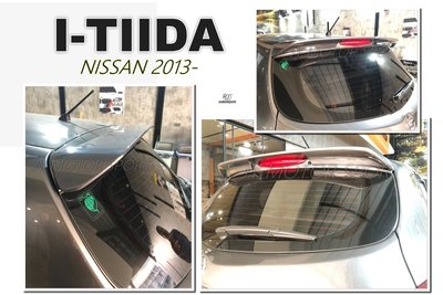 小傑車燈精品--全新 NISSAN I-TIIDA 5D 13 14 15 16 17 年 5門 TIIDA尾翼 含烤漆
