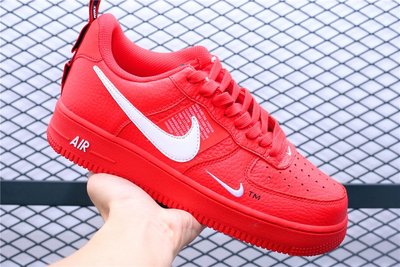 Nike Air Force 1 Low AF1 空軍一號 紅白 休閒板鞋 男女鞋AJ7747-600