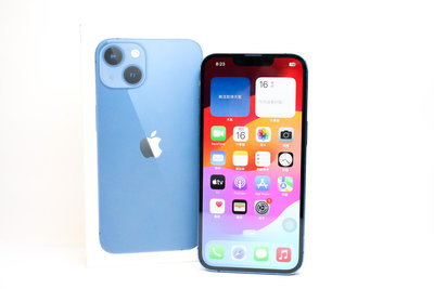 【台南橙市3C】Apple iPhone 13 藍 128G 128GB 二手 6.1吋 二手手機 #88605