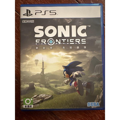 [免運]PS5 二手索尼克 未知邊境 音速小子 Sonic Frontiers (中文版)**(二手光碟約9成9新)