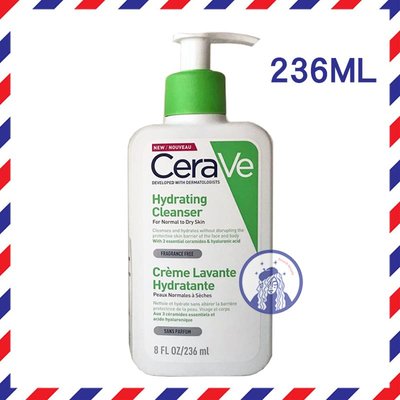 【法國人】[CR022] 適樂膚 Cerave 輕柔保濕潔膚露236ml