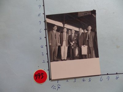 台中,火車站, 民國55年,,古董黑白,照片,相片3